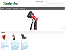 Tablet Screenshot of gardenite.com